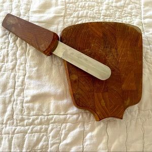 Dansk Cheese Cutting Board and Knife Set